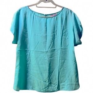 Elegant Teal Women's Blouse